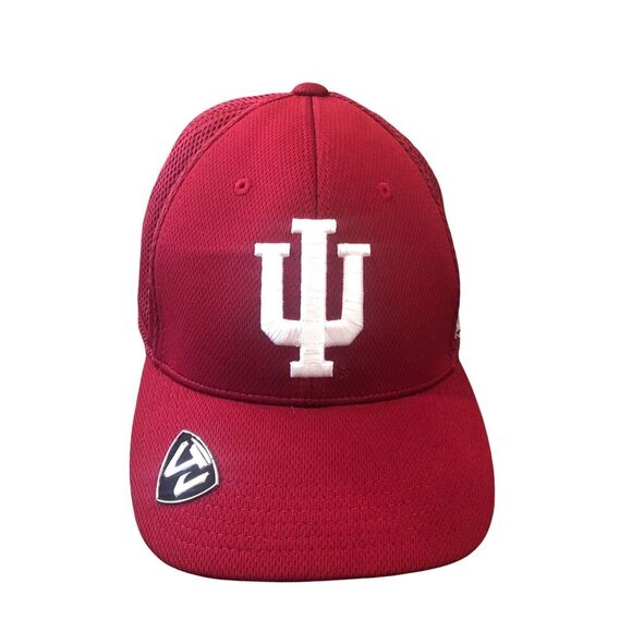 IU Indiana Hoosiers Memory Fit Top Of The World Hat‎ Habitat Red One Size - Picture 1 of 11